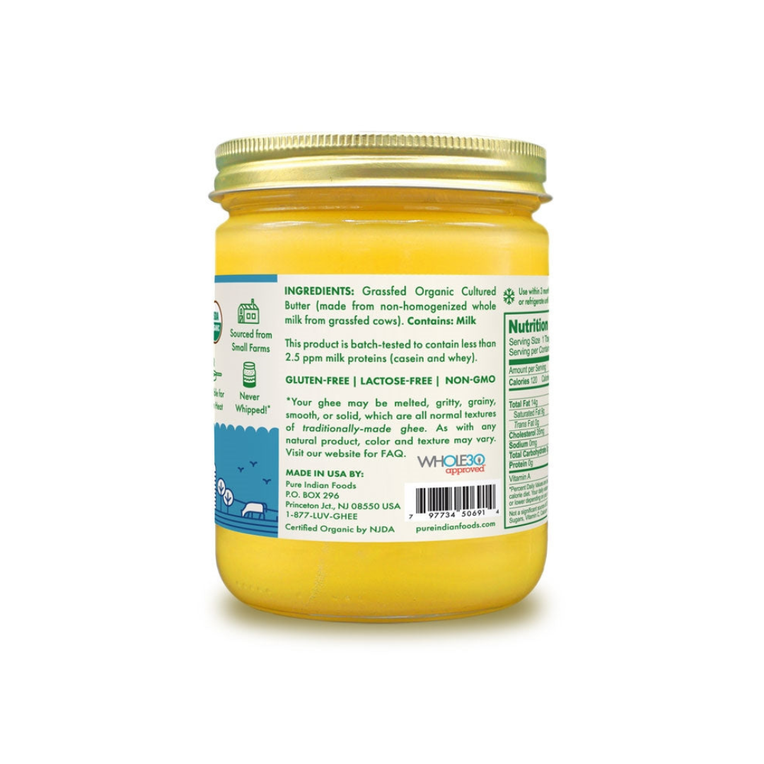 Cultured Ghee | Grass-Fed & Certified Organic Ayurvedic Ghee-4