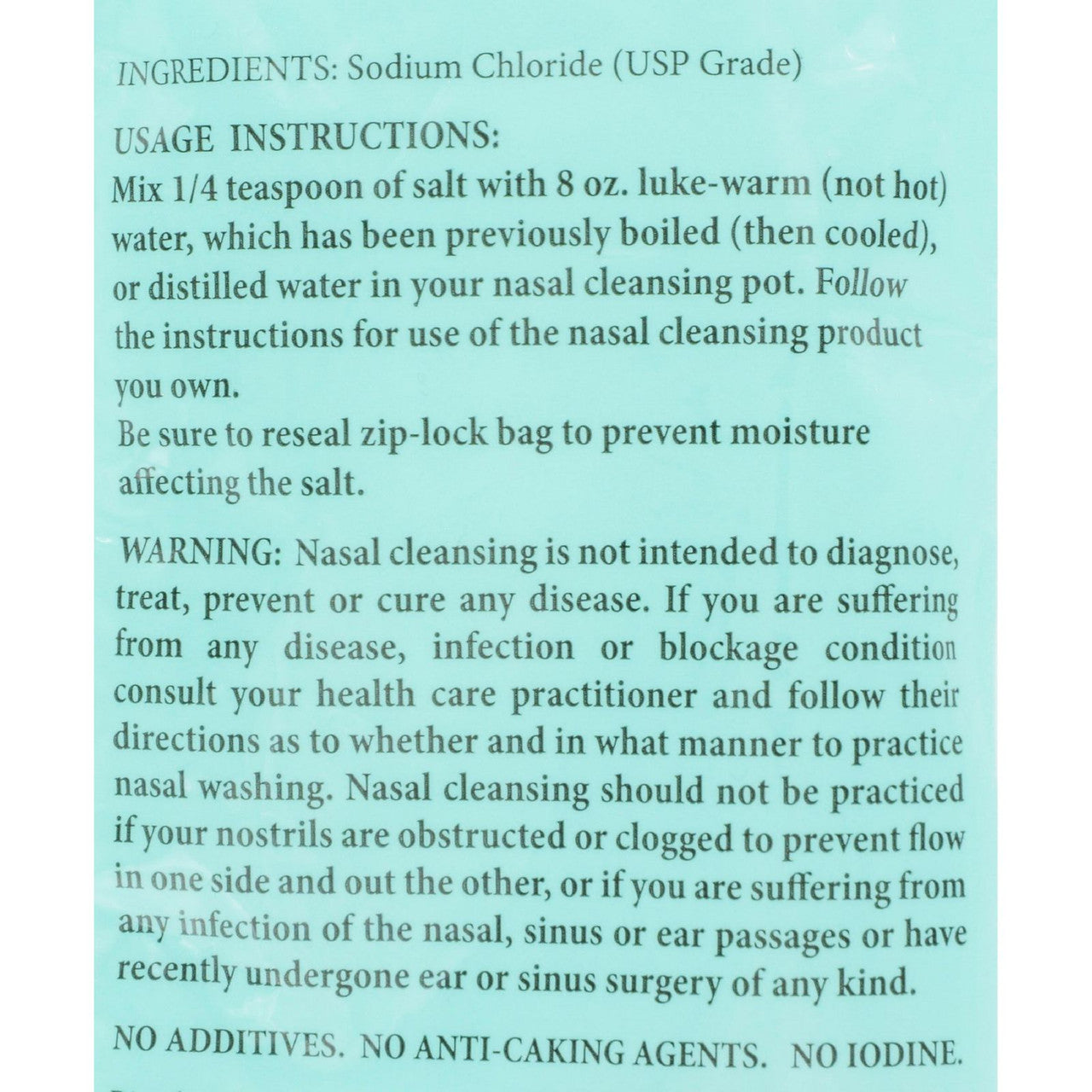 Ancient Secrets Nasal Cleansing Pot Salt (1x8 Oz)-1