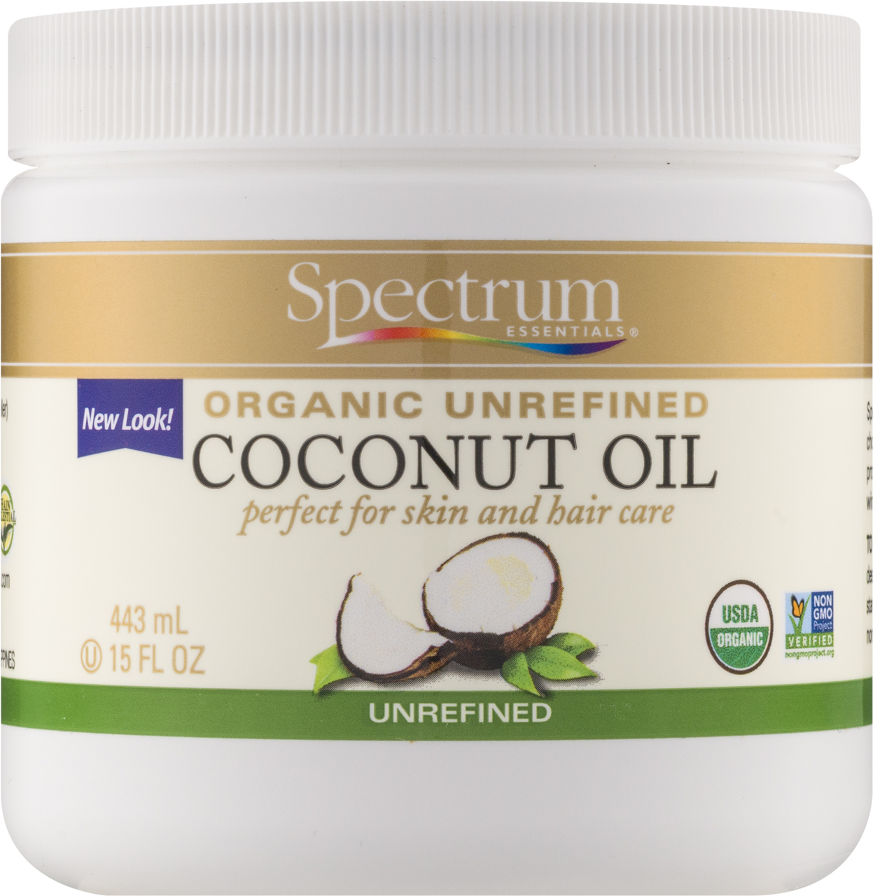 Spectrum Essentials Body Care Coconut Oil (1x15 Oz)-3