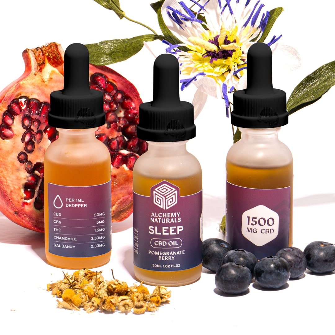 6-Pack: Alchemy Naturals Sleep CBD Oil (1500mg)-3