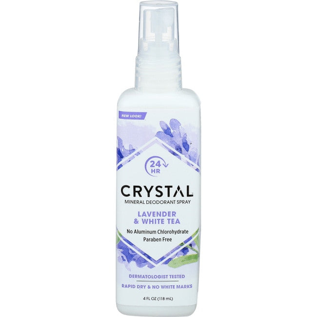 Crystal Essence Mineral Lavender Deodorant Body Spray (1x4 Oz)-0