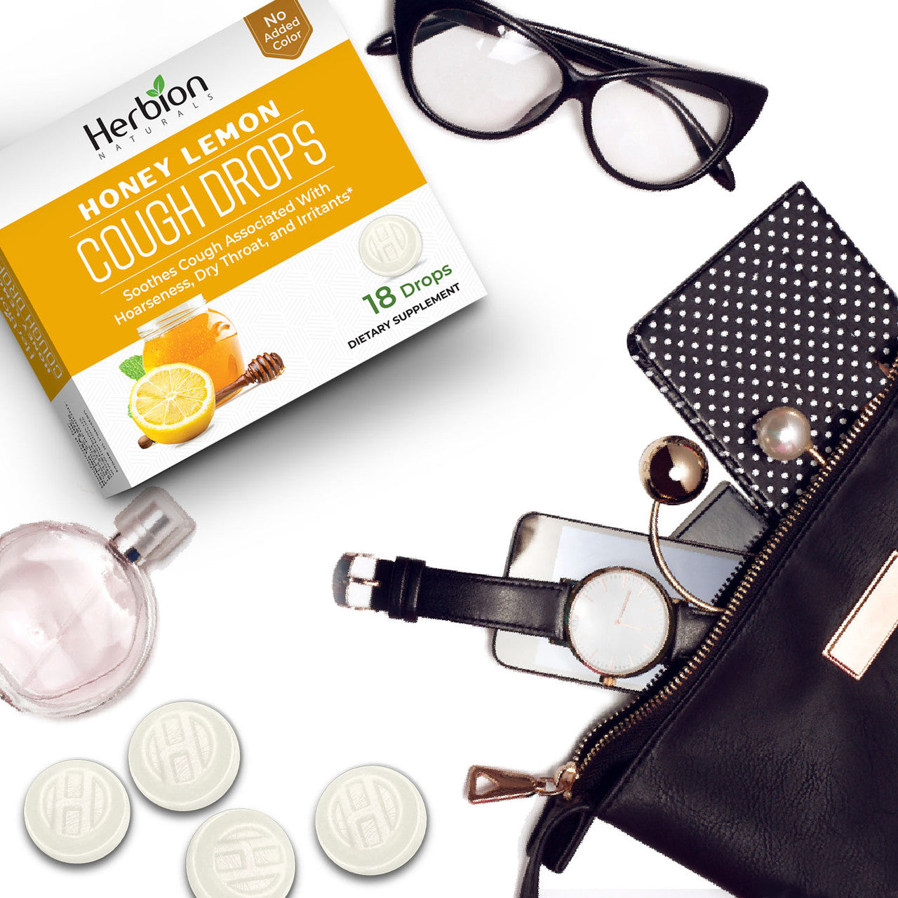 H.N COUGH DROPS HNY LEM ( 1 X 18 CT   )-3