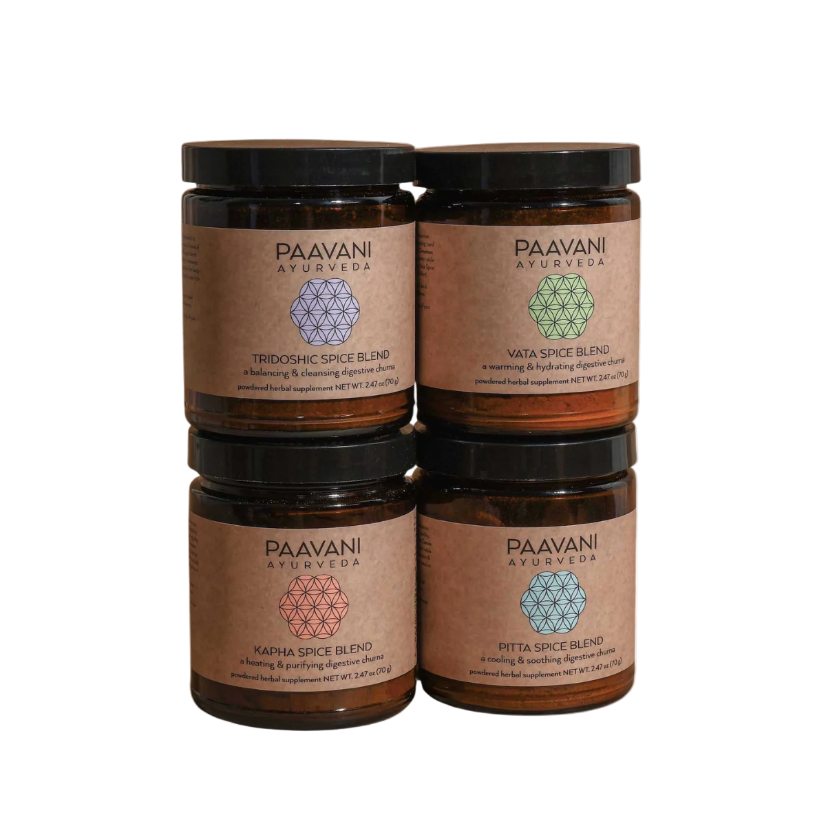Spice Blend Stack | Dosha-Specific Digestive Churna Collection