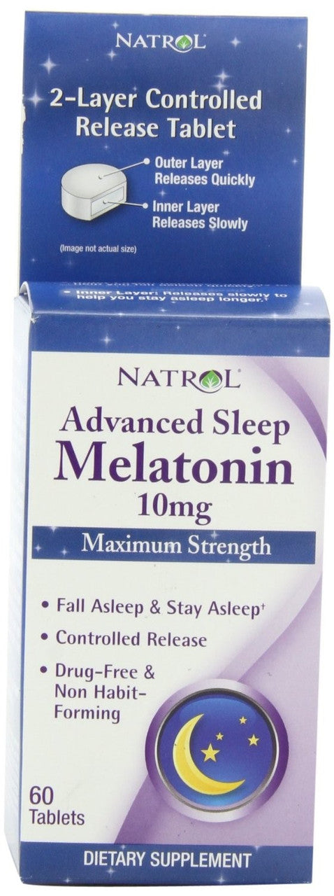 Natrol Advanced Sleep Melatonin, 10mg (60 TAB)-0