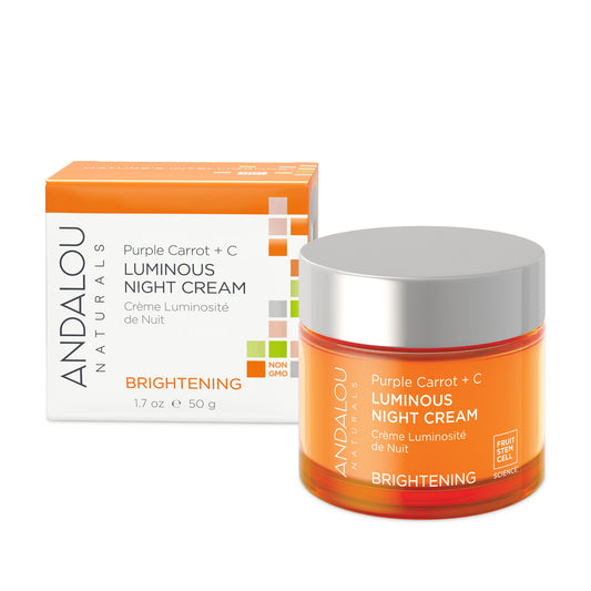 Andalou Naturals Purple Carrot +C Luminous Night Cream (1x1.7 Oz)-0