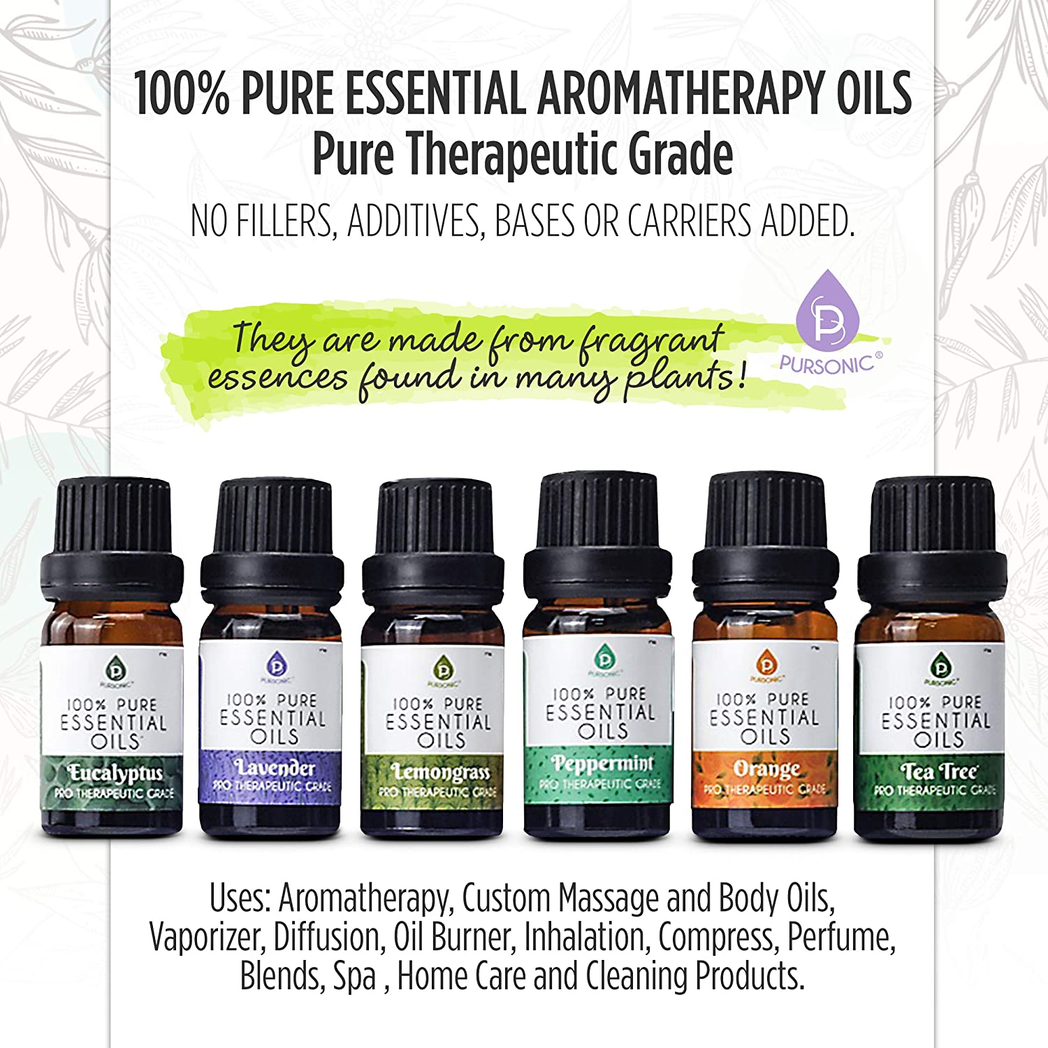 Ultimate Self-Care Wellness Bundle – 7-Color LED Therapy Face Mask, Ultrasonic Diffuser & 6 Essential Oils-2