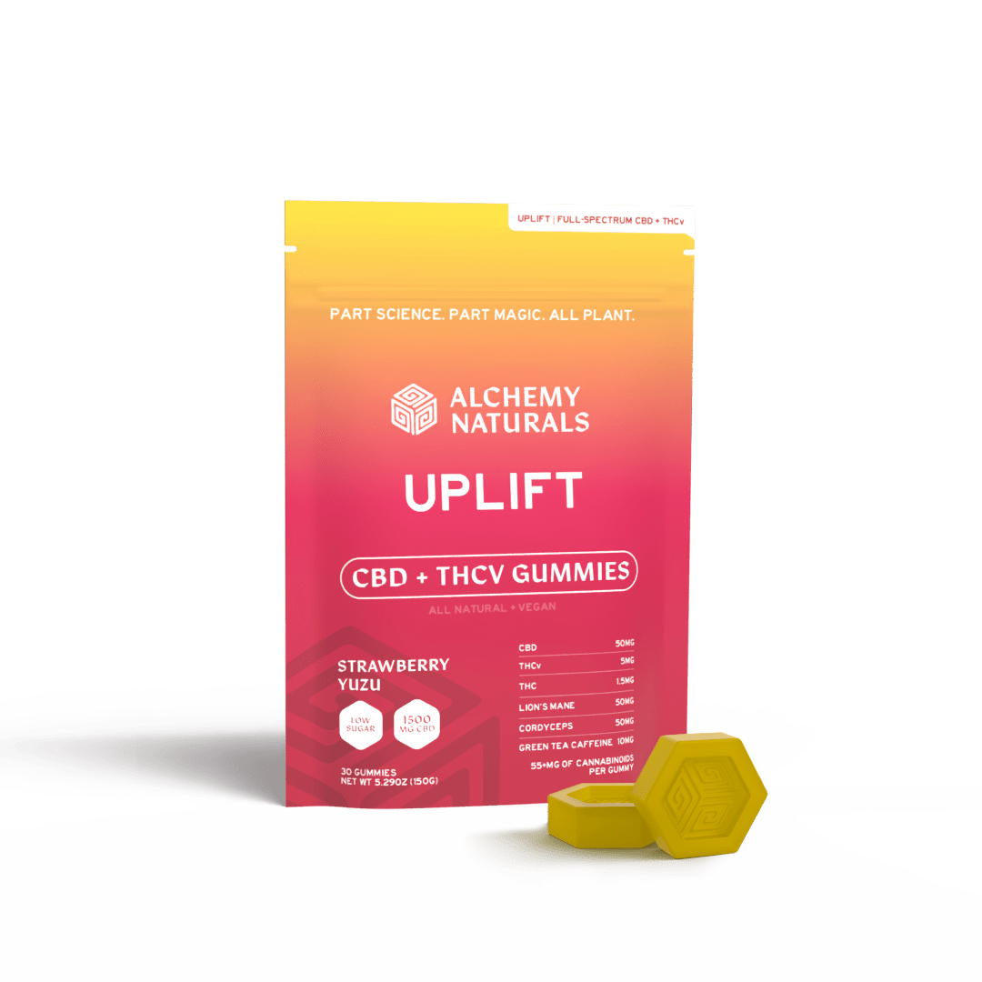 6-Pack: Alchemy Naturals CBD Uplift Gummies for Mood and Workout-4