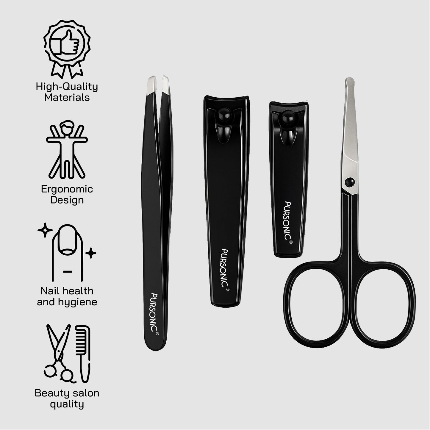 Salon Quality Manicure Tool Kit-1