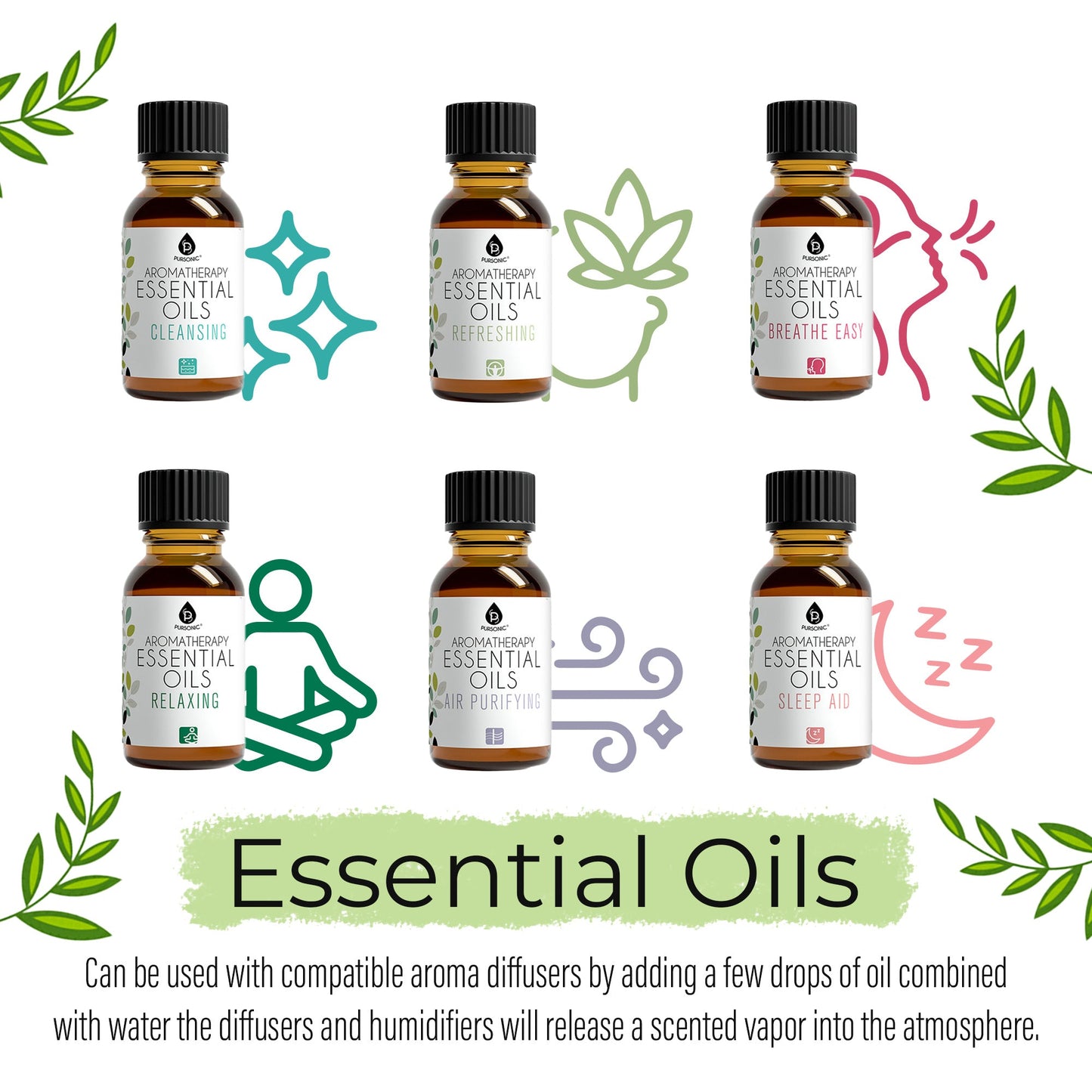 14 pack aromatherapy essential oil gift set-2