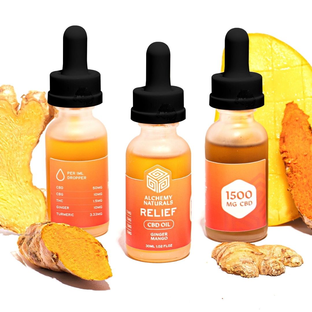6 Pack: Alchemy Naturals CBD Relief Oil (1500mg)-3