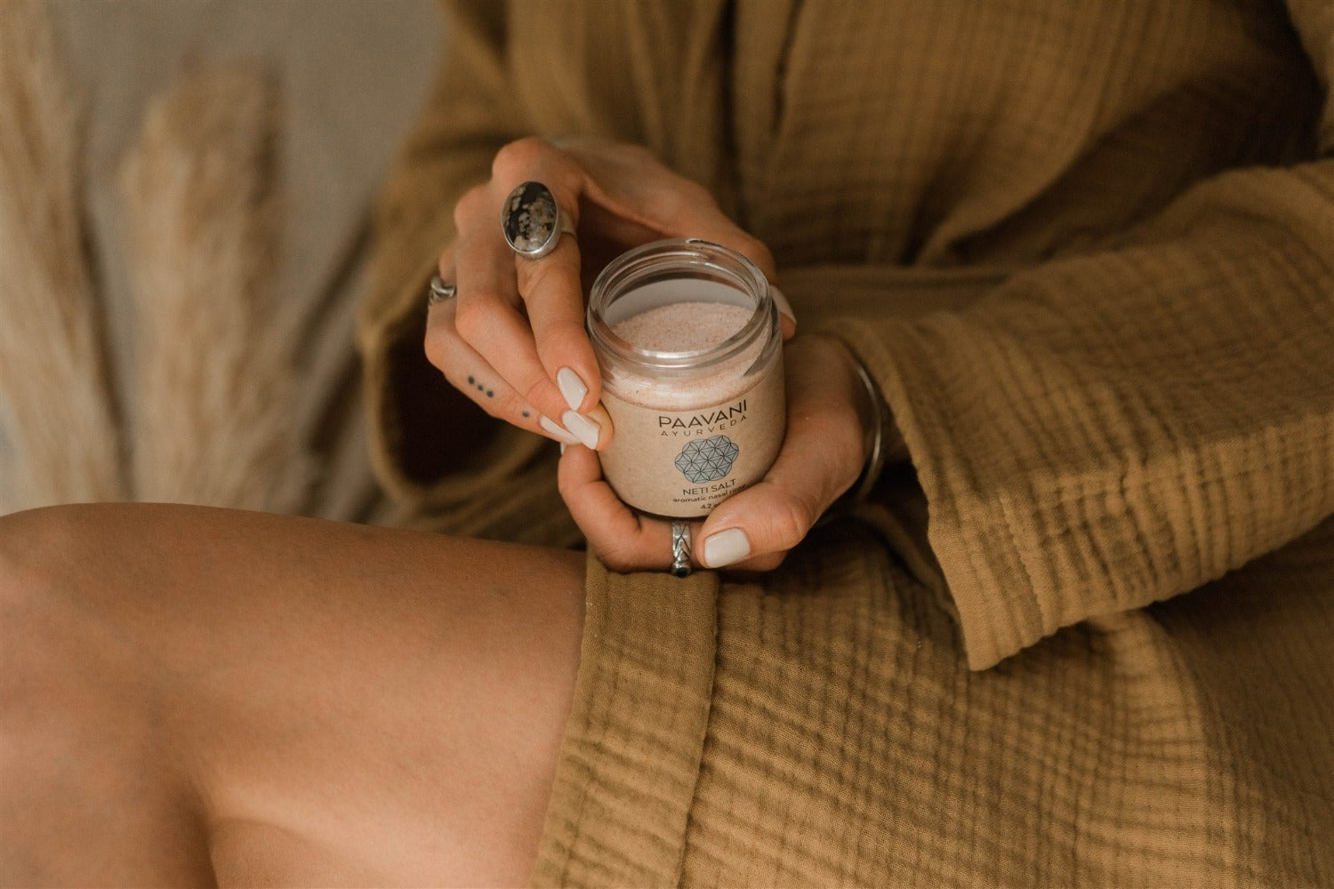 Aromatic Neti Salt | Herbal-Infused Mineral Rinse for Nasal Care-2