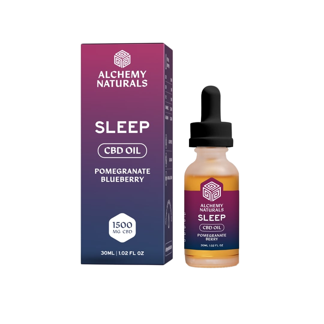 6-Pack: Alchemy Naturals Sleep CBD Oil (1500mg)