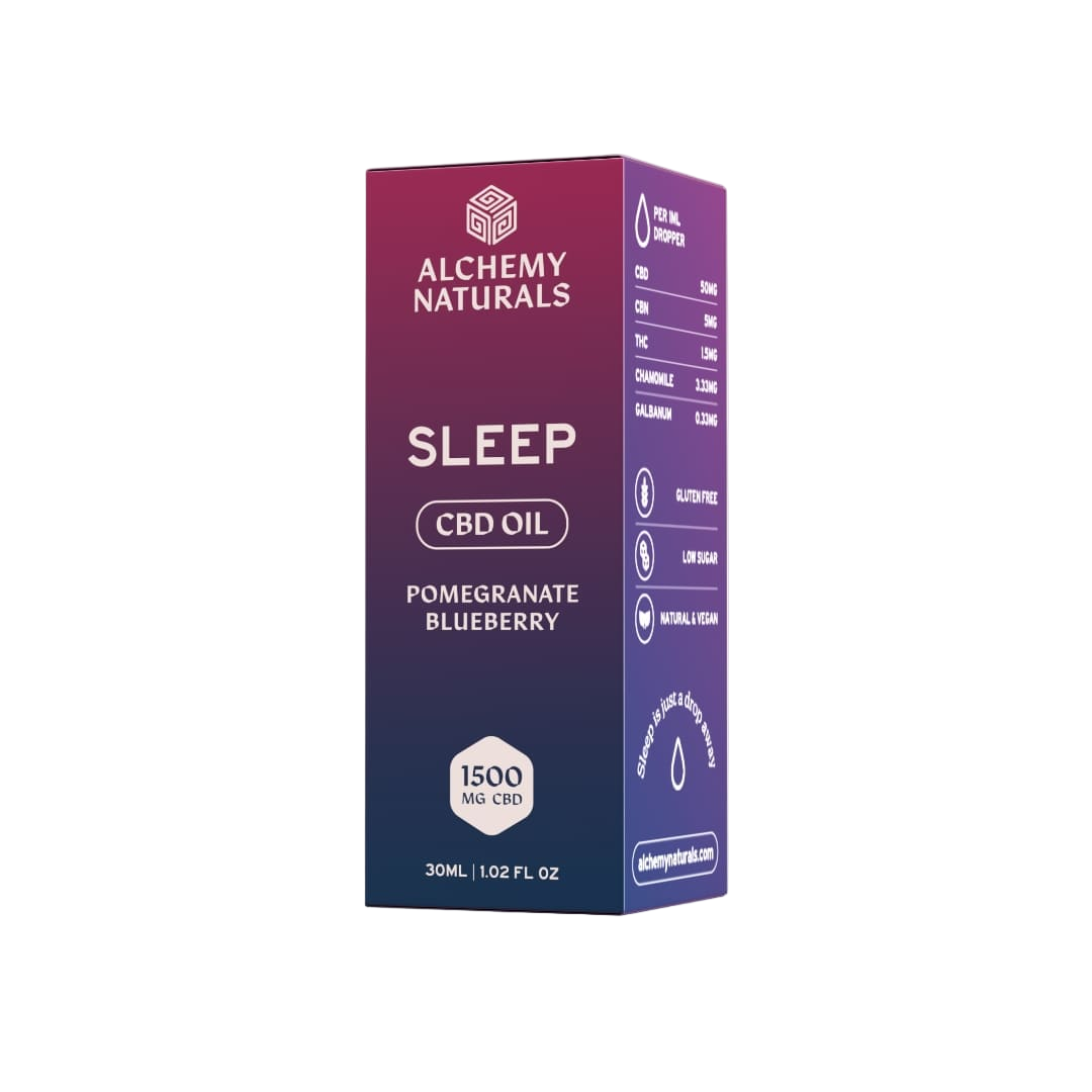 6-Pack: Alchemy Naturals Sleep CBD Oil (1500mg)