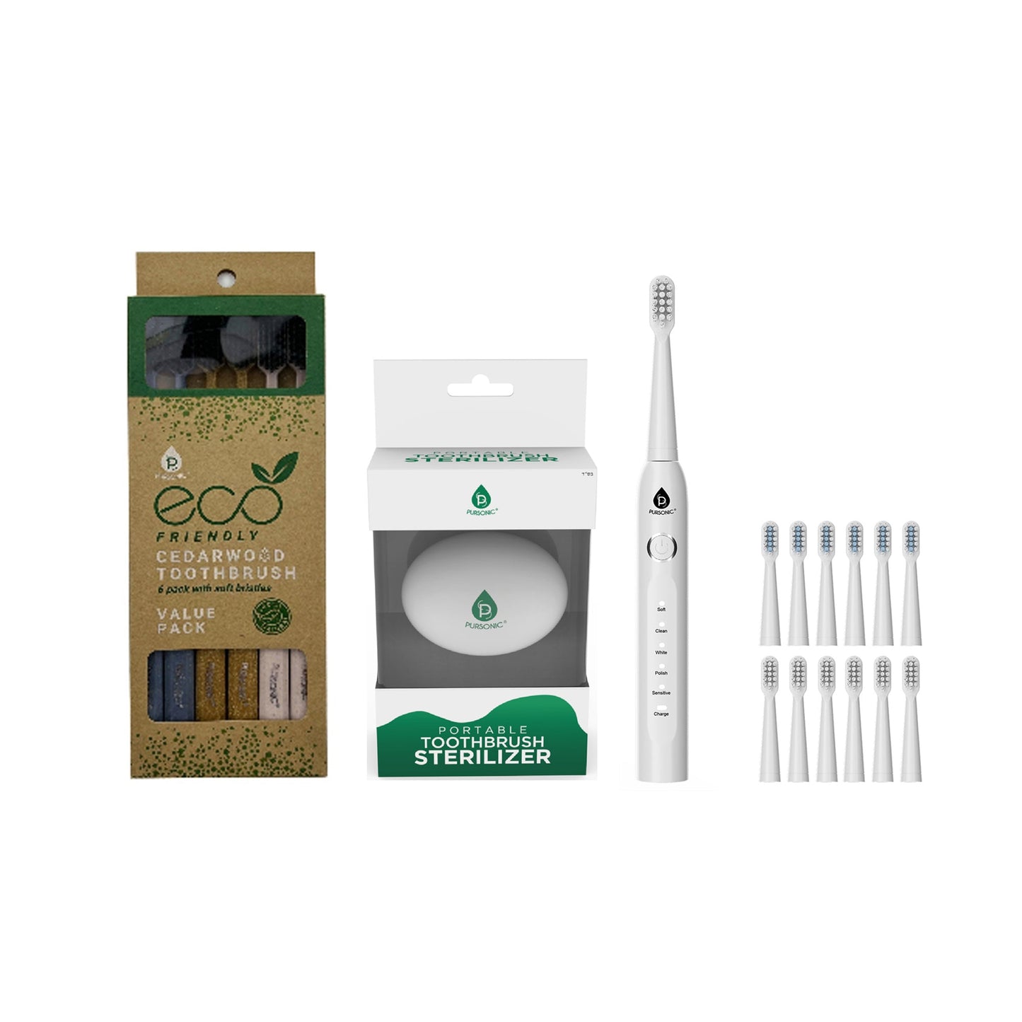 Total Clean Oral Care Bundle: Advanced Hygiene & Sustainable Choice-0