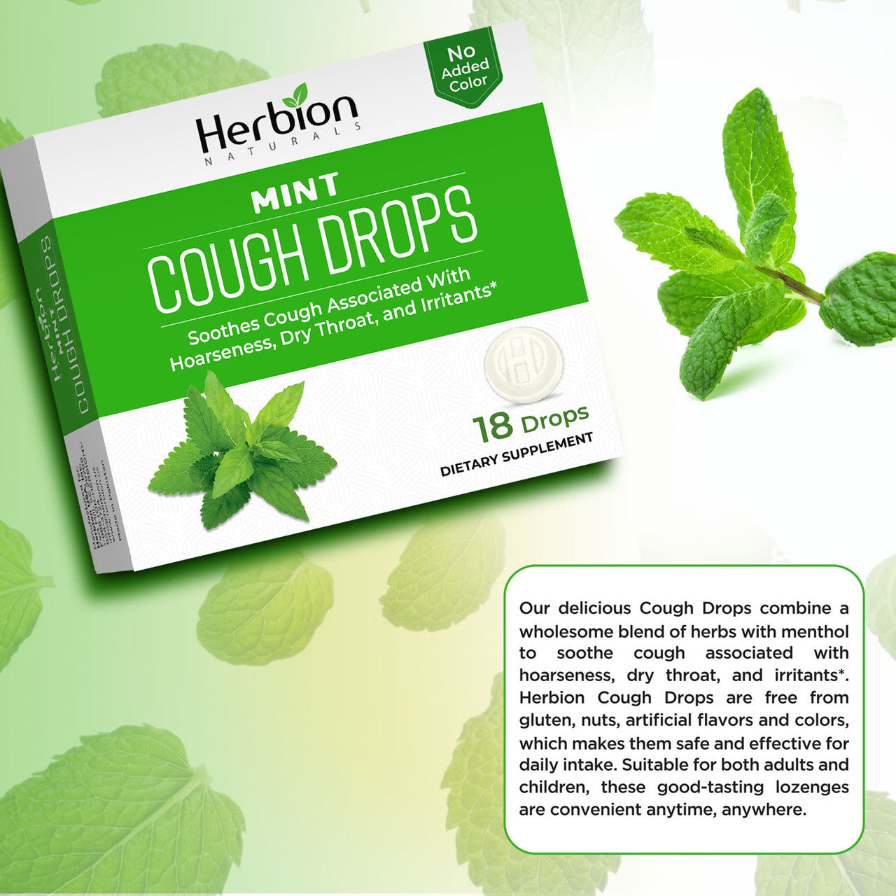 H.N COUGH DROPS MINT ( 1 X 18 CT   )-4