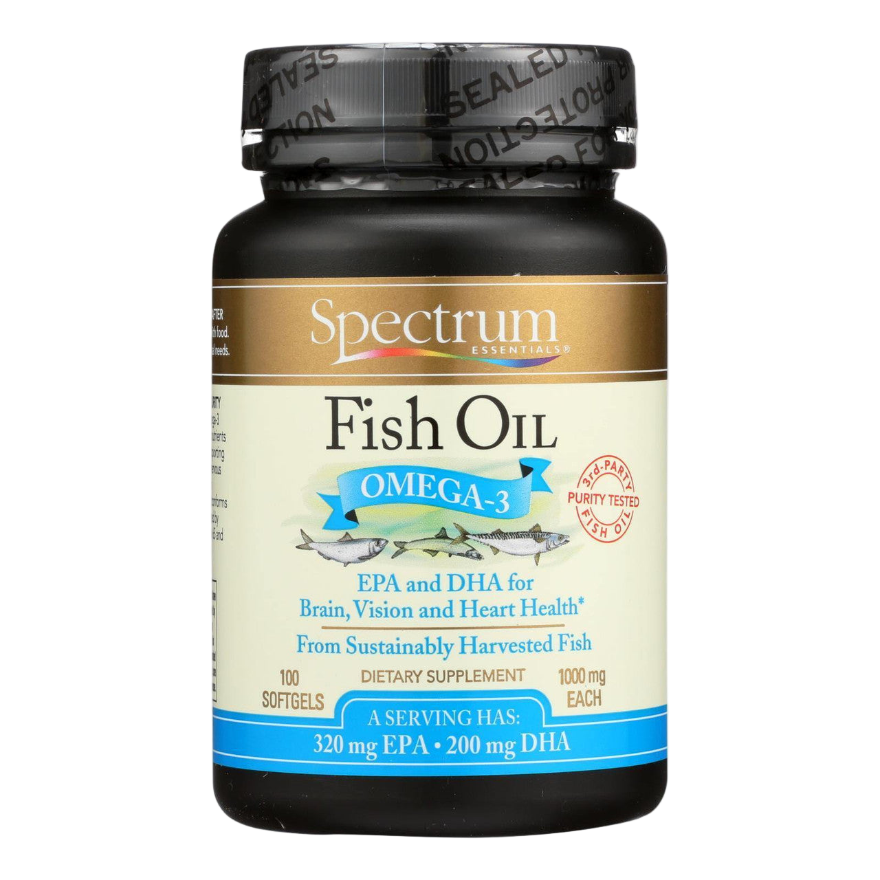 Spectrum Essentials Fish Oil Omega 3 (1x100 CAP)