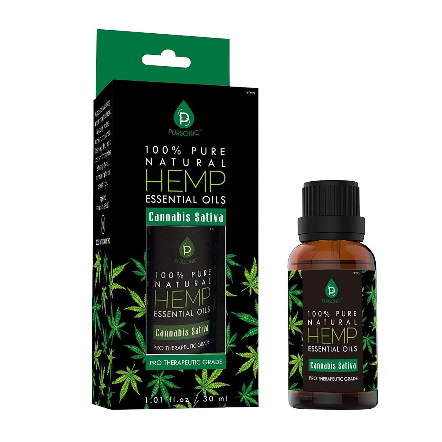 100% Pure Natural Cannabis Sativa (Hemp) Essential Oil-0